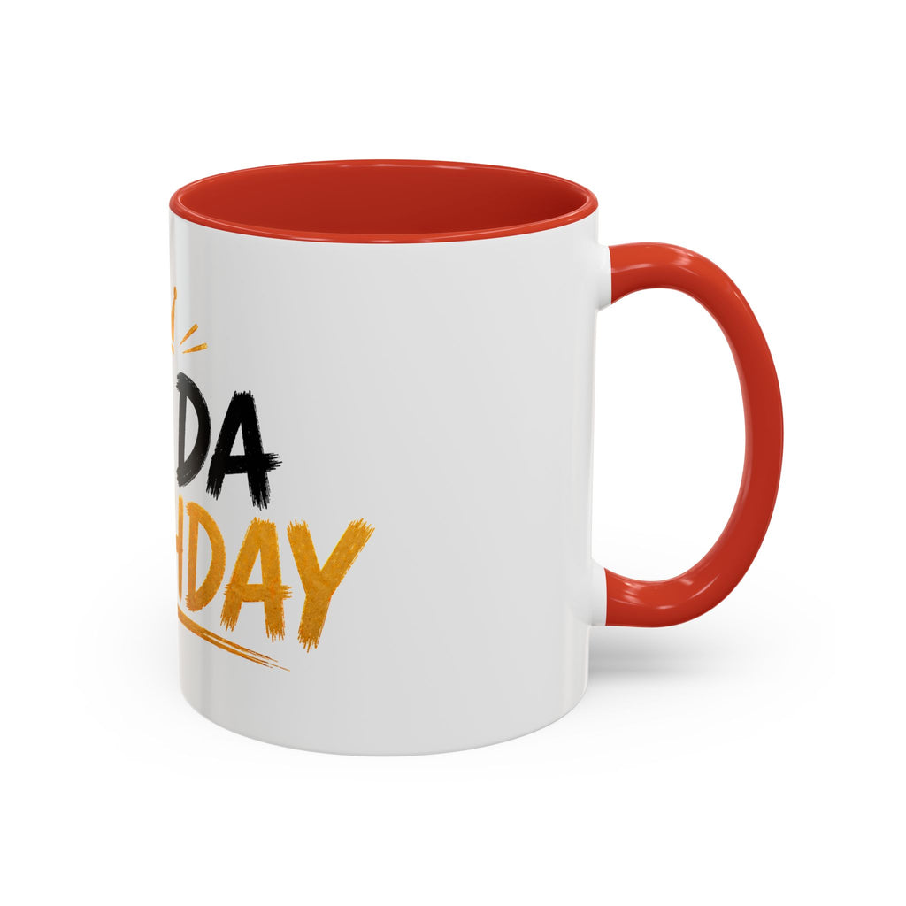 Birthday Dude Accent Coffee Mug — 'You Dad of the Birthday Dude' Funny Gift