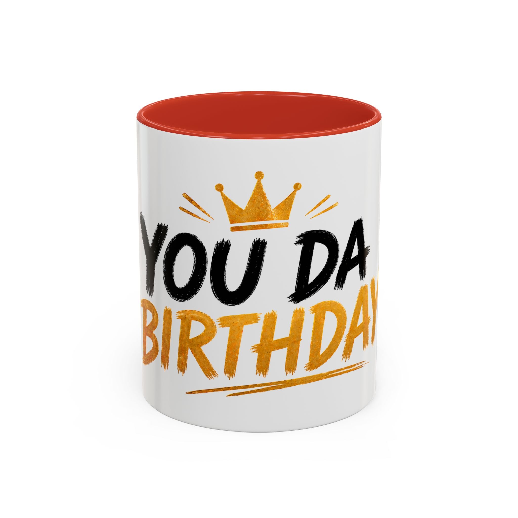 Birthday Dude Accent Coffee Mug — 'You Dad of the Birthday Dude' Funny Gift