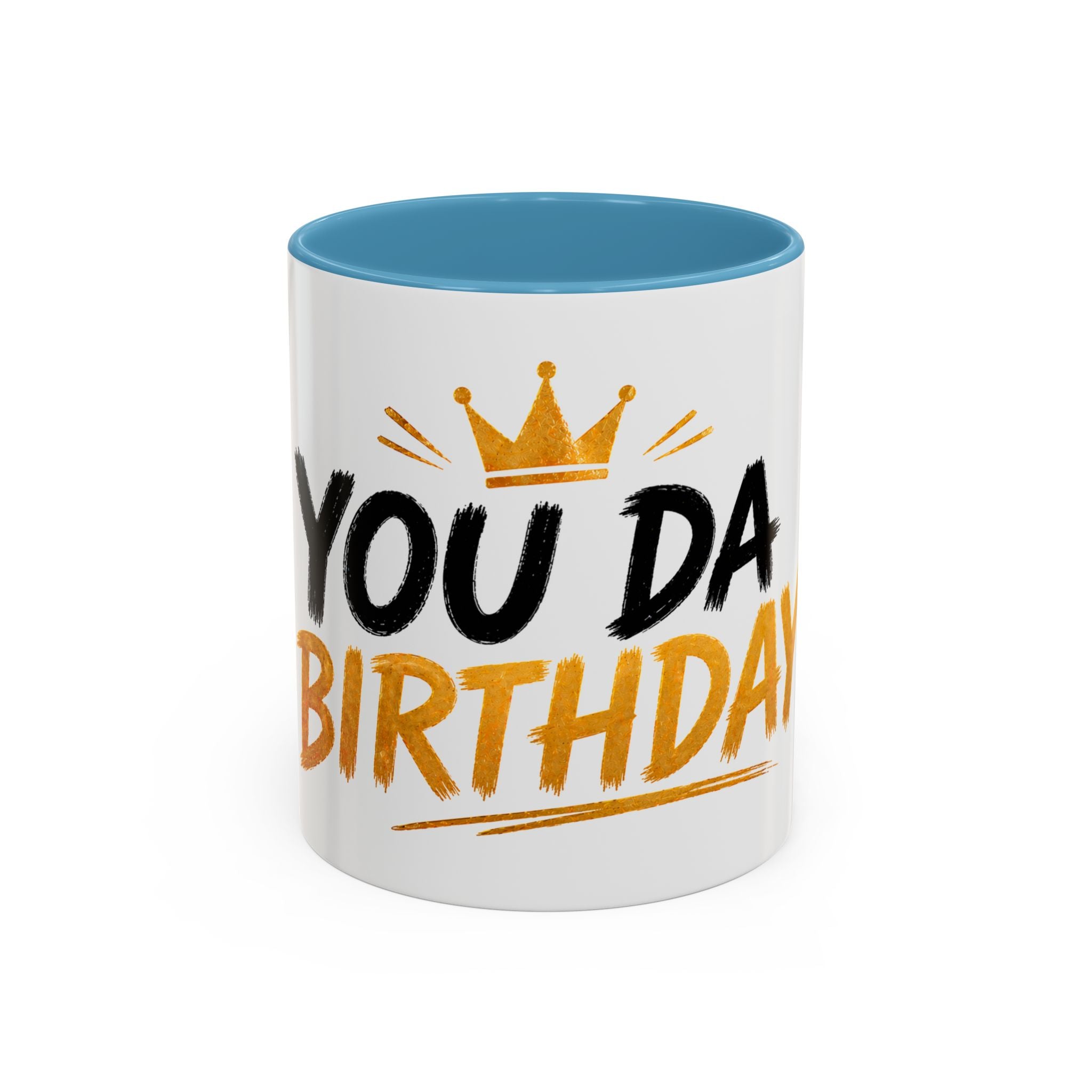 Birthday Dude Accent Coffee Mug — 'You Dad of the Birthday Dude' Funny Gift