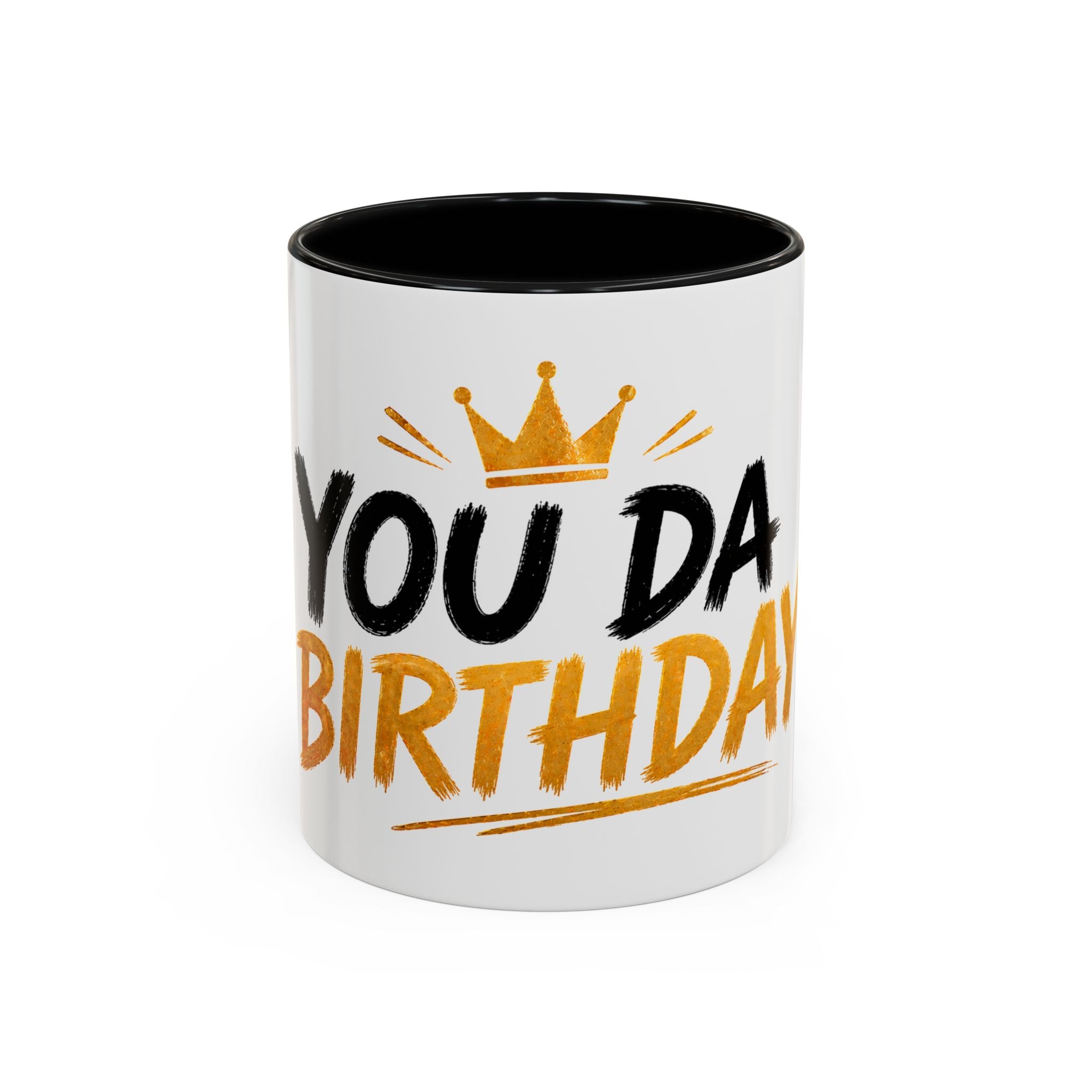 Birthday Dude Accent Coffee Mug — 'You Dad of the Birthday Dude' Funny Gift