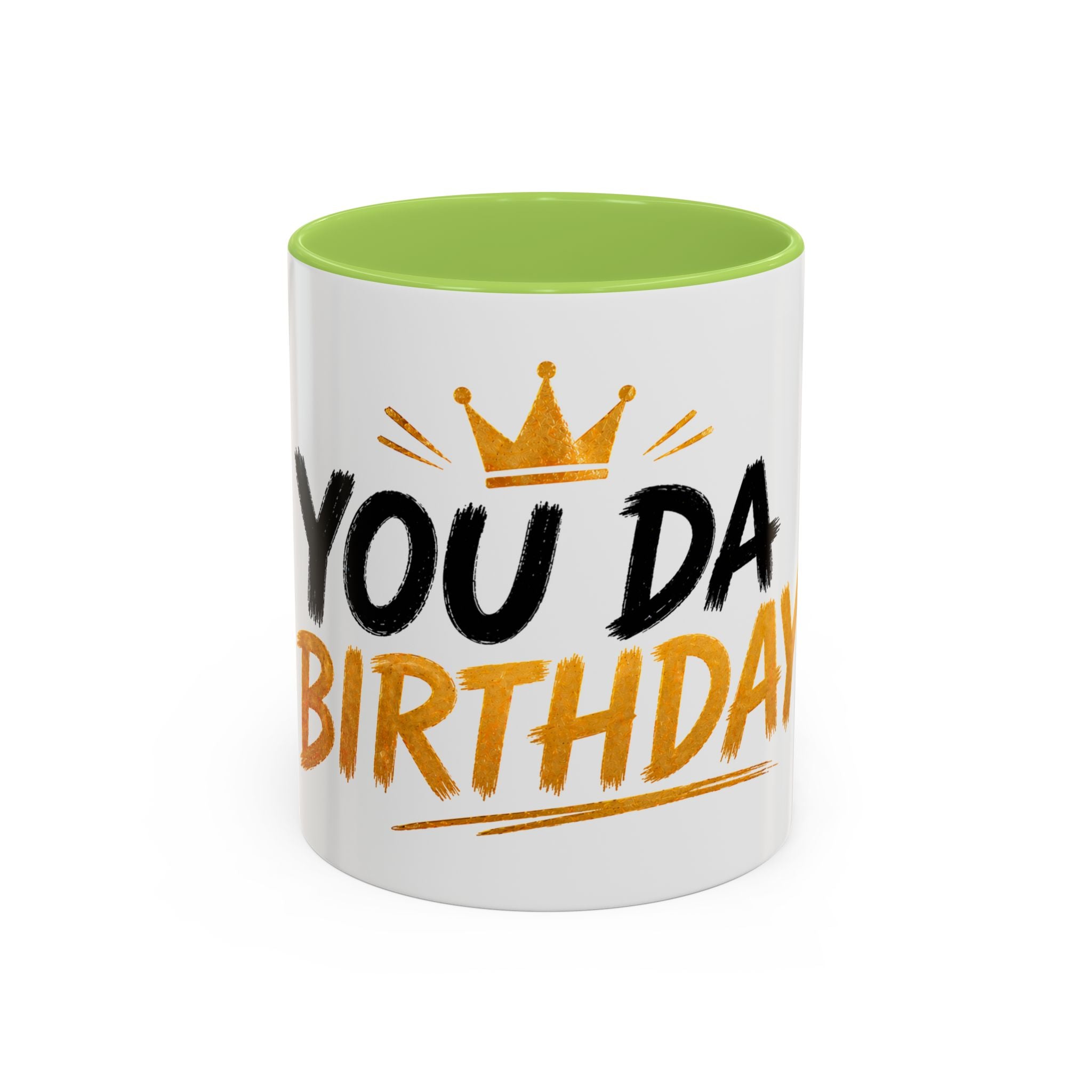 Birthday Dude Accent Coffee Mug — 'You Dad of the Birthday Dude' Funny Gift