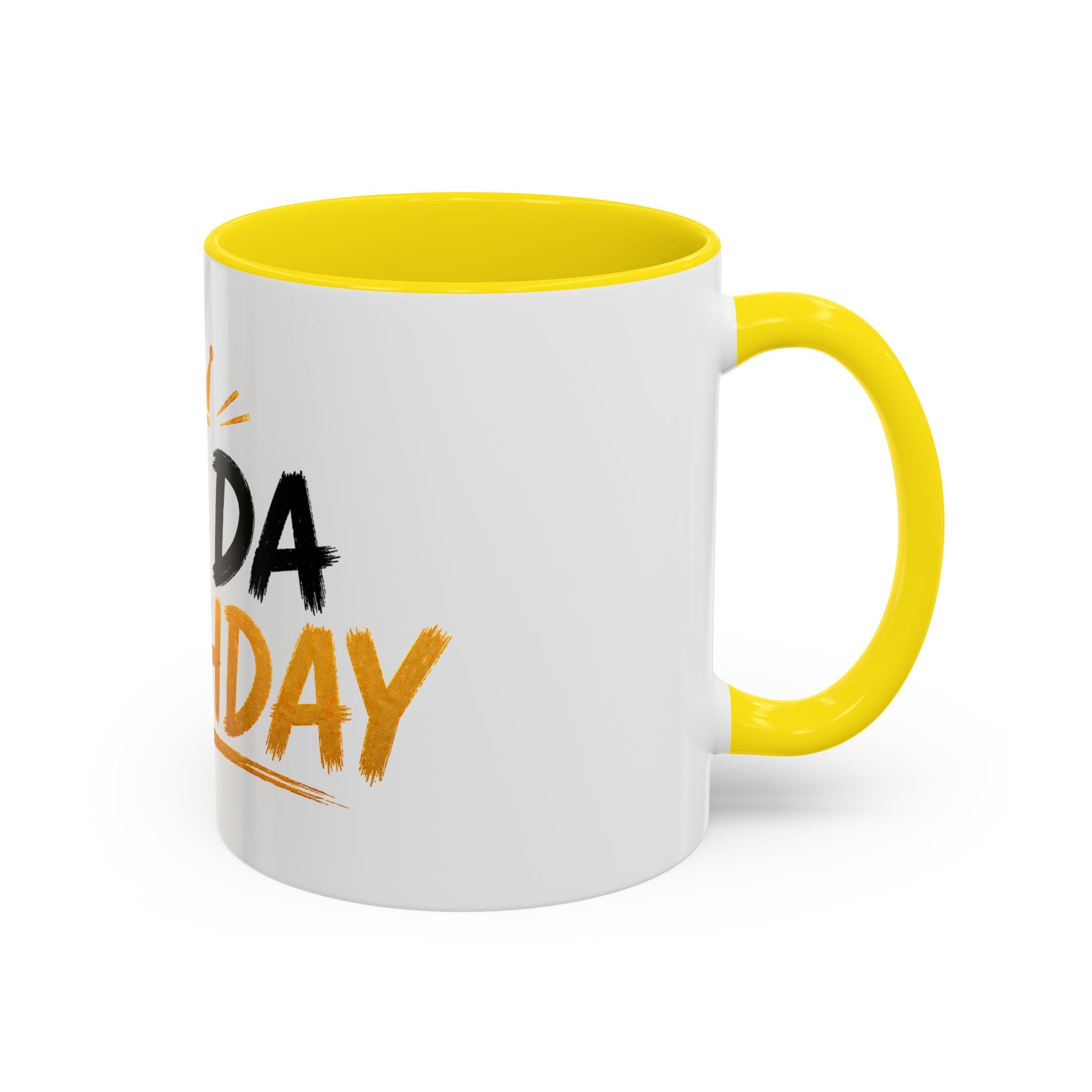 Birthday Dude Accent Coffee Mug — 'You Dad of the Birthday Dude' Funny Gift