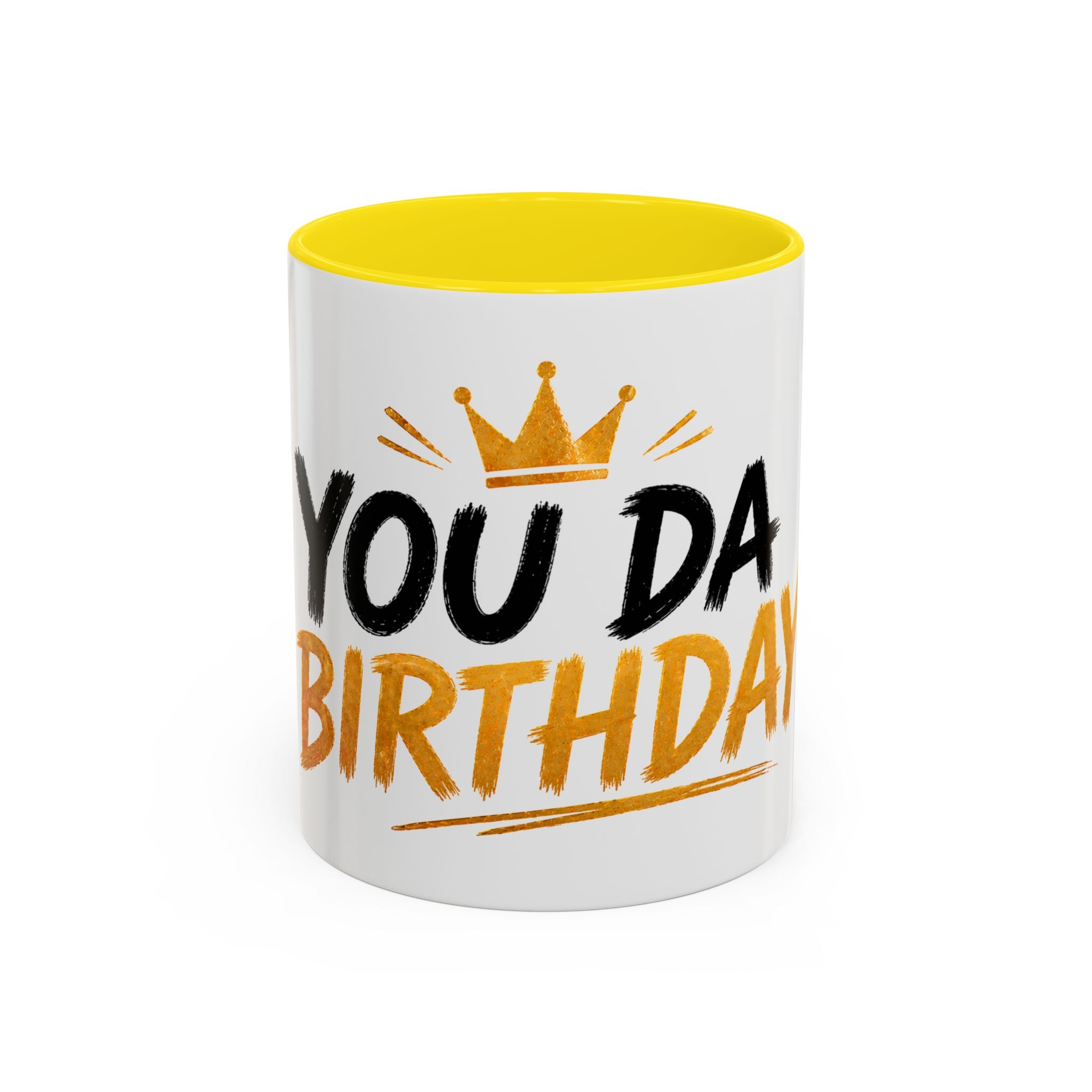 Birthday Dude Accent Coffee Mug — 'You Dad of the Birthday Dude' Funny Gift