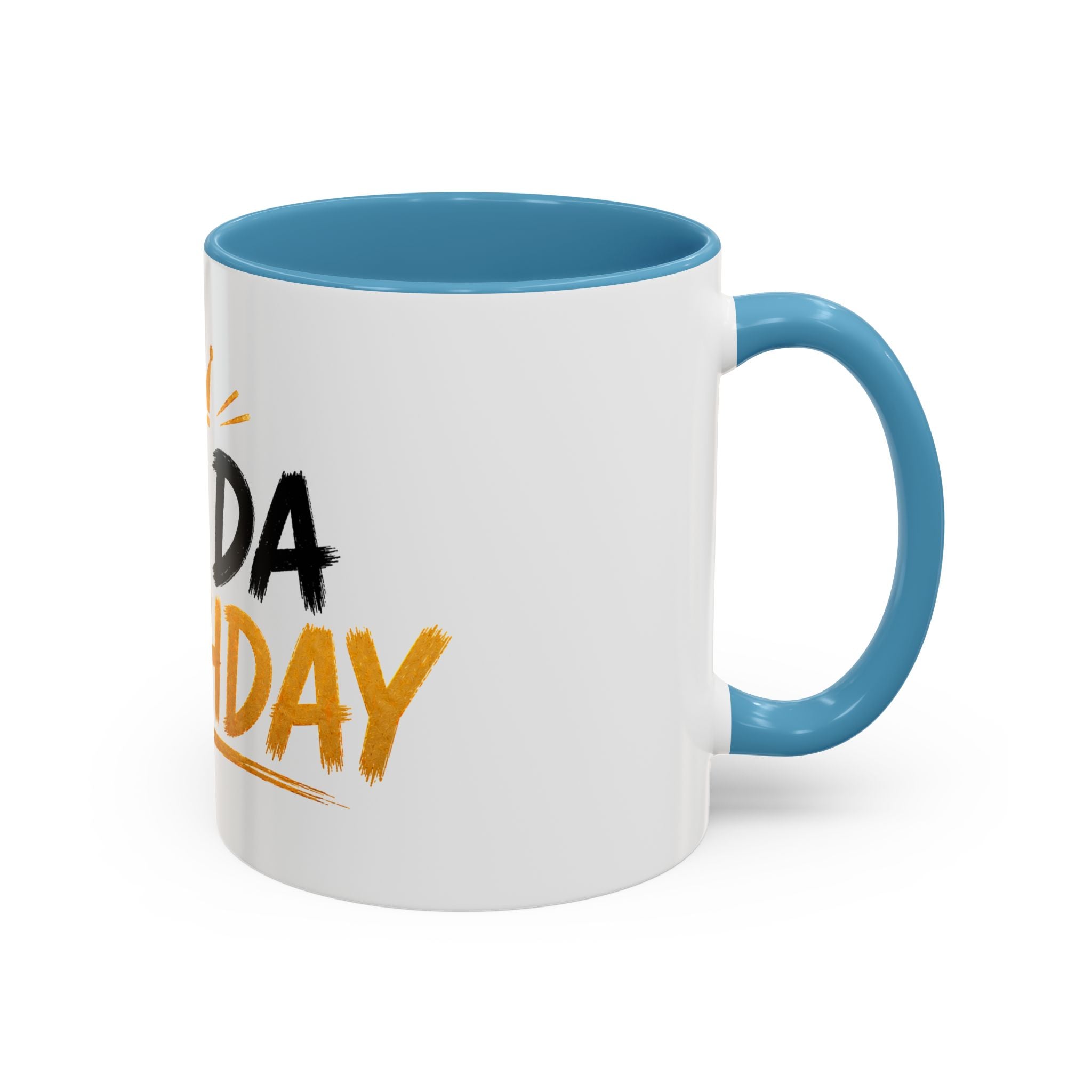 Birthday Dude Accent Coffee Mug — 'You Dad of the Birthday Dude' Funny Gift