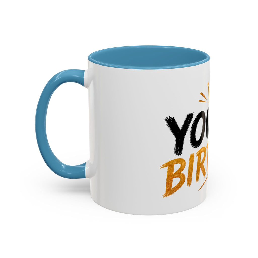 Birthday Dude Accent Coffee Mug — 'You Dad of the Birthday Dude' Funny Gift