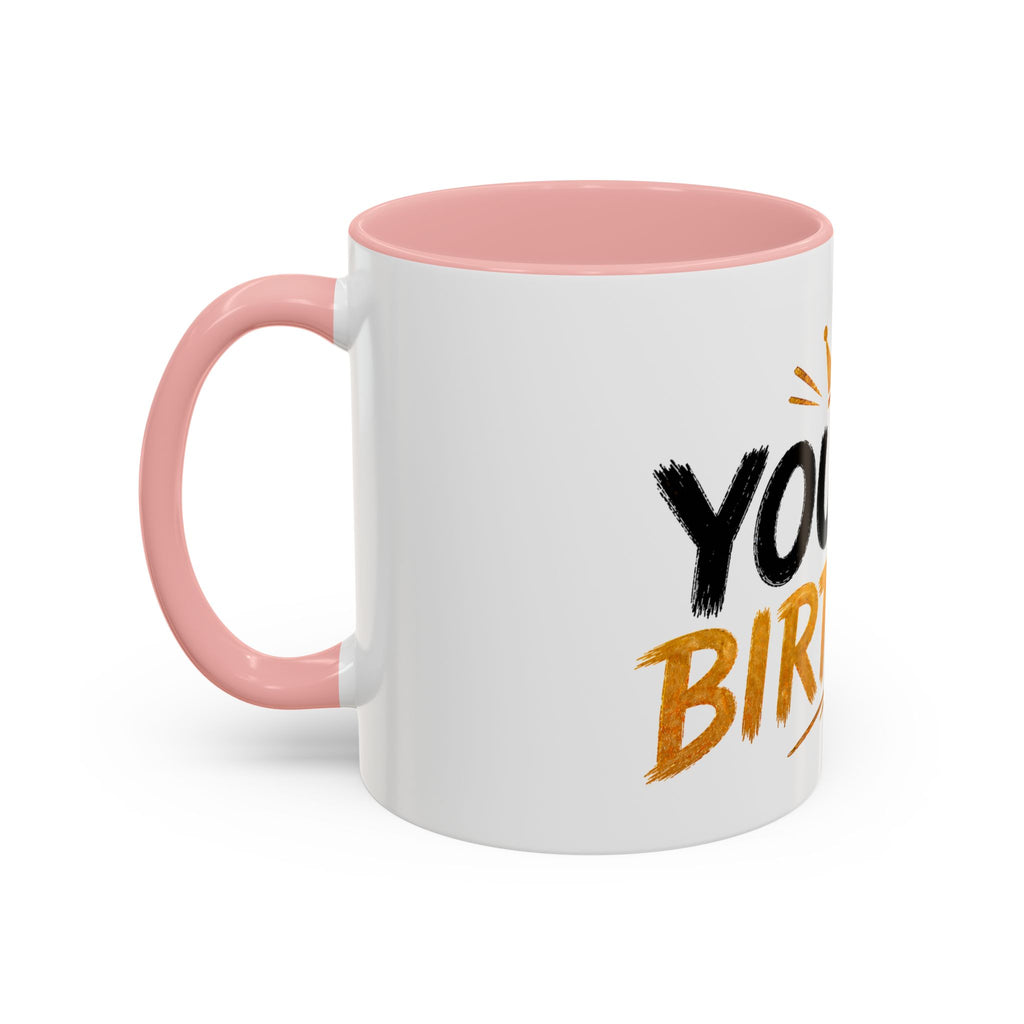 Birthday Dude Accent Coffee Mug — 'You Dad of the Birthday Dude' Funny Gift
